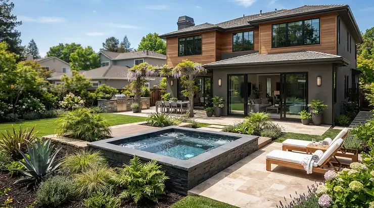 Property impact and resale value considerations for an acrylic hot tub vs inflatable hot tub.